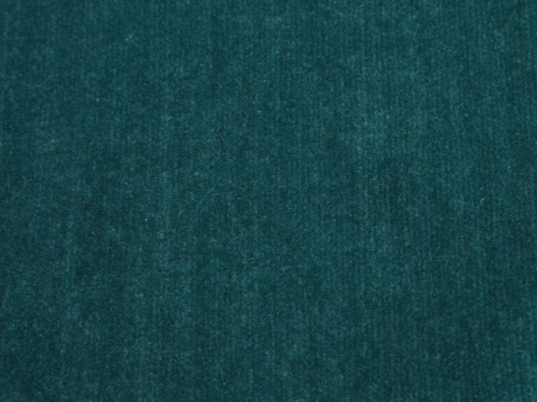 Wonderful Deep Turquoise Mulberry Velvet Made of 100 Cotton, Incredibly Soft Hand and Amazing