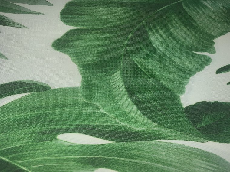 Dark Green Jungle Leaves; Spectacular Vivis Leaf Design for Upholstery ...
